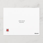 Virginia Woolf Quote Briefkaart (Achterkant)