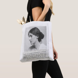 Virginia Woolf Quote - Icons of Women's History Draagtas