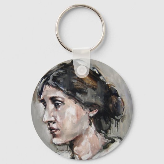 Virginia Woolf Sleutelhanger (Voorkant)