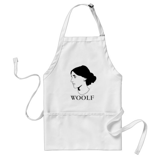 Virginia Woolf Standaard Schort (Voorkant)