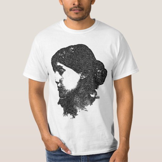 Virginia Woolf T-shirt (Voorkant)