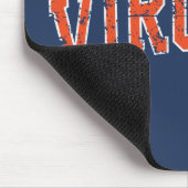 Virginia Wordmark Distress Muismat (Hoek)