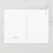 Virginia Wordmark Distress Uitnodiging Briefkaart (Achterkant)