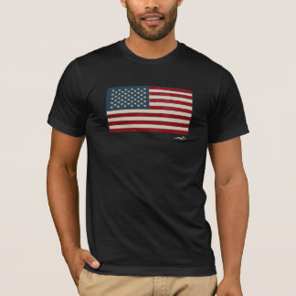 Virginia Wright Patriotic  Distress USA T-shirt
