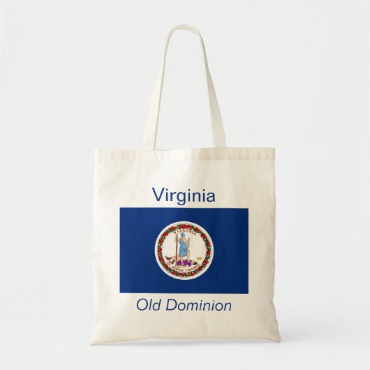 Virginian Flag Bag Tote Bag (Voorkant)