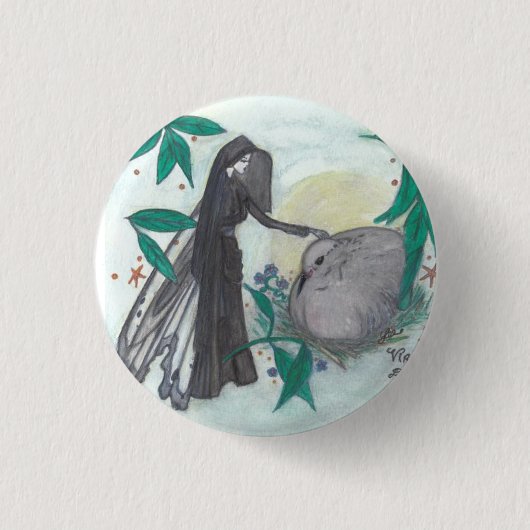 Virginia's Dove Button (Voorkant)