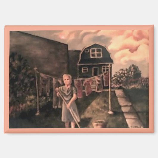 Virginia's Home Magnet Magneet (Voorkant)