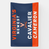 Virginia's nieuwste Cavalier Spandoek (Verticaal)