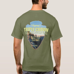 Virginia's Triple Crown (pijlpunt) T-shirt