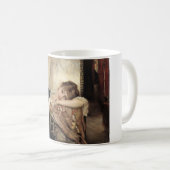 Virginie (De Parijse Vrouw) (door Albert Edelfelt) Koffiemok (Voorkant rechts)