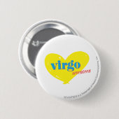 Virgo 3 ronde button 5,7 cm (Voorkant /achterkant)