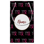 Virgo Astrologie gepersonaliseerd Klein Cadeauzakje (Achterkant)