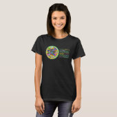 Virgo Astrology Mandala characteristics traits un T-shirt (Voorkant volledig)
