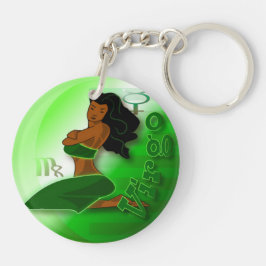 Virgo-augustus 23 t/m 23 september sleutelhanger