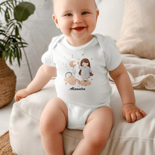 Virgo Baby: Virgo's Pure Celestial Personalized Romper