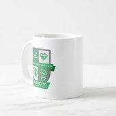 Virgo Birthday Crest™ for August 23-31 Mug Koffiemok (Voorkant links)