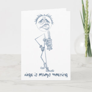 Virgo [ - BitchScope - ] Carte d'anniversaire