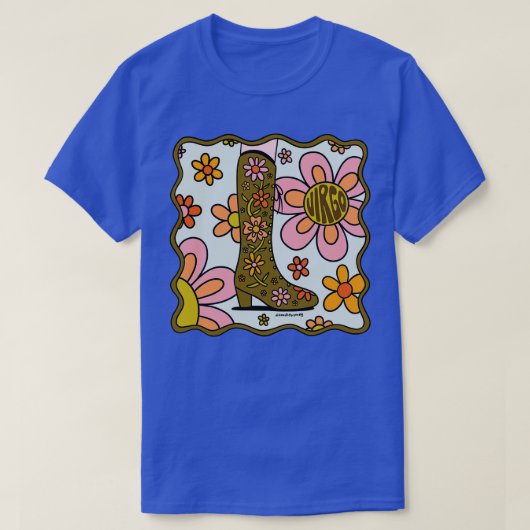 Virgo Boot T-shirt (Design voorkant)