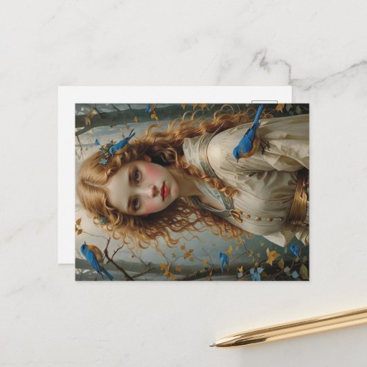 Virgo Briefkaart (Voorkant / Achterkant in situ)