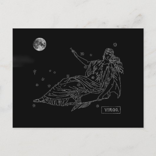 Virgo Briefkaart (Voorkant)