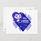 Virgo Briefkaart (Voorkant / Achterkant)