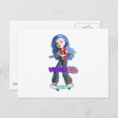 Virgo Briefkaart (Voorkant / Achterkant)