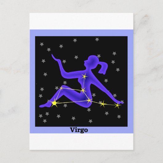 Virgo Briefkaart (Voorkant)