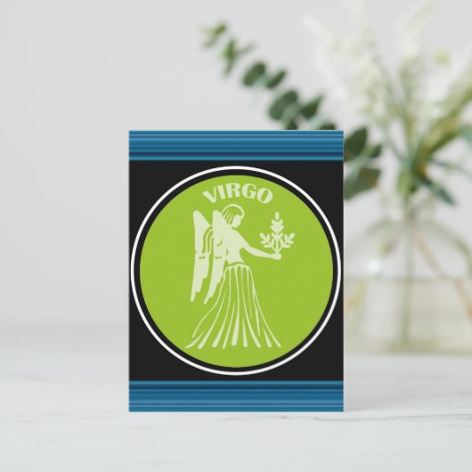 Virgo Briefkaart (Staand voorkant)