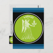 Virgo Briefkaart (Voorkant / Achterkant)