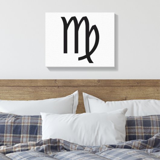 Virgo Canvas Afdruk (Insitu (Slaapkamer))