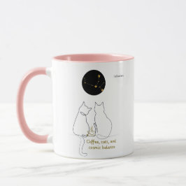 Virgo + Cat + Coffee – Custom Mug Mok