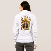 Virgo Coat of Arms Hoodie Jacket (Achterkant volledig)