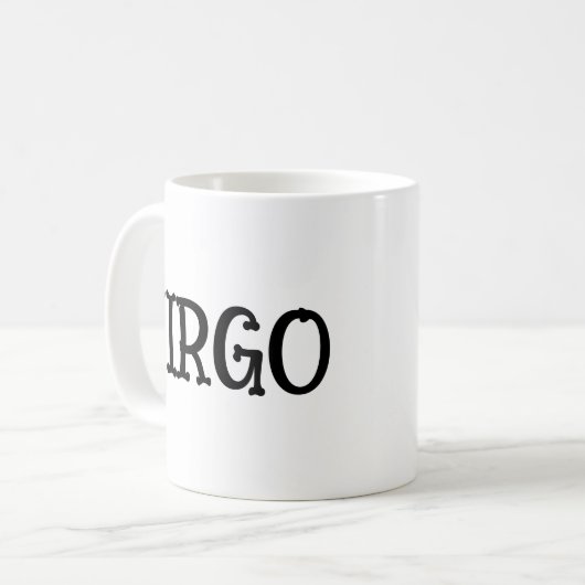 VIRGO COFFEE MUG  (Devant gauche)