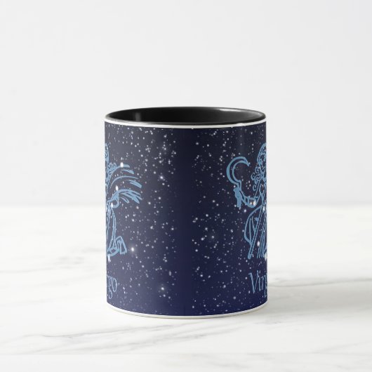 Virgo Constellation and Zodiac Sign with Stars Mok (Midden)