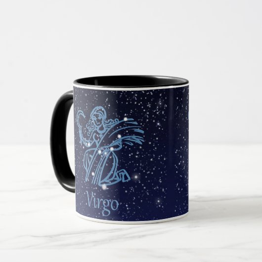 Virgo Constellation and Zodiac Sign with Stars Mok (Voorkant links)