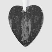 Virgo Constellation Hevelius 1690 aug23 - Sept22 Ornament (voorkant)