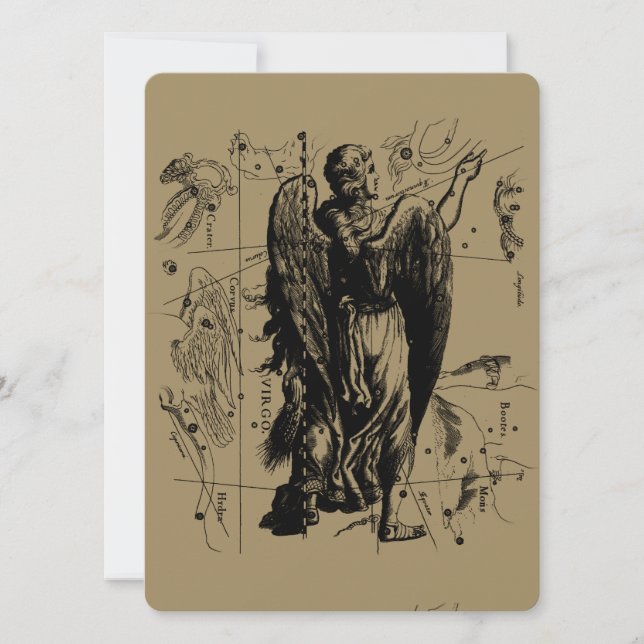 Virgo Constellation Hevelius 1690 aug 23 september (Voorkant)