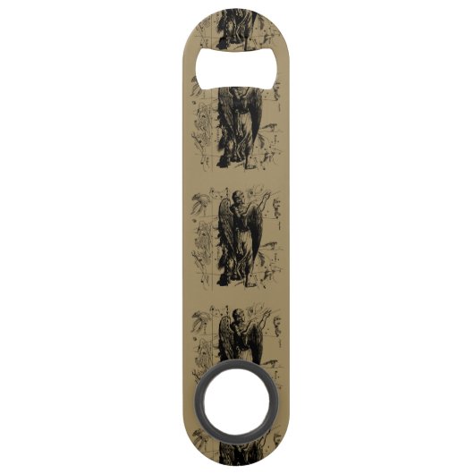 Virgo Constellation Hevelius 1690 aug 23 september Speed Flessenopener (Achterkant)