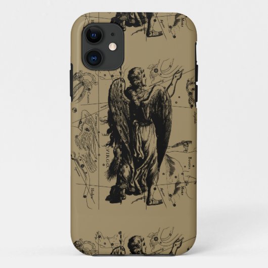 Virgo Constellation  Hevelius 1690 Case-Mate iPhone Case (Achterkant)