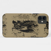 Virgo Constellation  Hevelius 1690 Case-Mate iPhone Case (Achterkant (horizontaal))