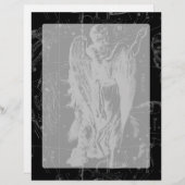 Virgo Constellation Hevelius 1690 on Black (Voorkant / Achterkant)