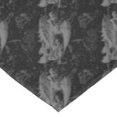 Virgo Constellation Hevelius 1690 on Black Tafelkleed (Gekanteld)