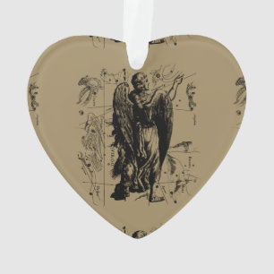 Virgo Constellation  Hevelius 1690 Ornament