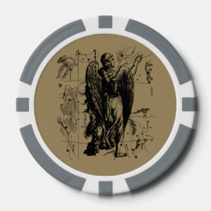 Virgo Constellation  Hevelius 1690 Pokerchips