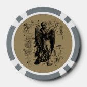 Virgo Constellation  Hevelius 1690 Pokerchips (Achterkant)