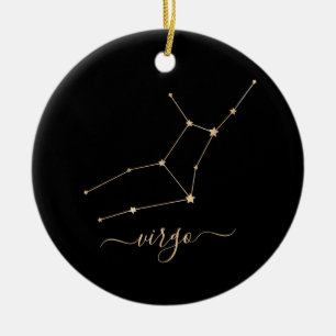 Virgo Constellation Keramisch Ornament