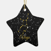 Virgo Constellation Keramisch Ornament (Links)