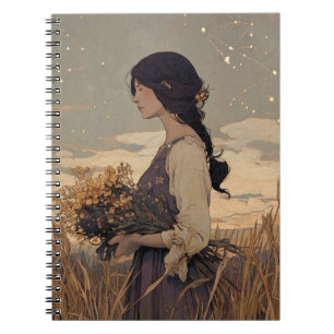 Virgo Constellation Notitieboek