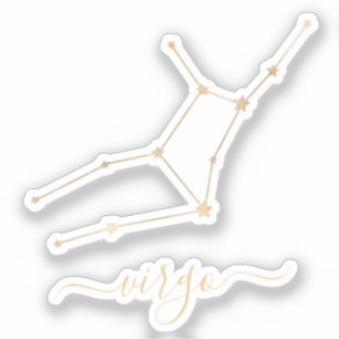 Virgo Constellation Sticker