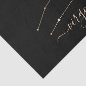Virgo Constellation Tissuepapier (Detail)